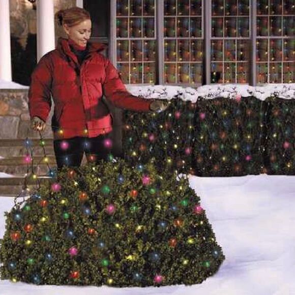 WonderShop indoor/outdoor clear net lights. 150 lights 4’X6’ - Picture 2 of 7